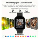 Bluetooth Call Smartwatch for Men and Women Voice Assistant Sports Fitness Android iOS New Hot Sale 1.83" 2024