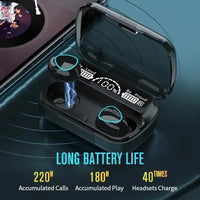 TWS Bluetooth Sport Earbuds – In-Ear Headset mit Mikrofon für Gaming & Musik