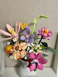 Bunter Blumenstrauß Bausatz – Farbenfrohe Blumenkreation zum Selberbauen!