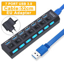 USB Hub 3.0 | 4/7 Ports | Multi-Splitter