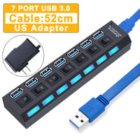 USB Hub 3.0 | 4/7 Ports | Multi-Splitter