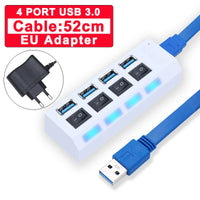 USB Hub 3.0 | 4/7 Ports | Multi-Splitter
