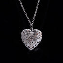 Hollow Heart Pendant Necklaces Fashion Jewelry LOVE Collares Geometric Charm Necklace Bijoux Gift Wholesale Neck Jewelry