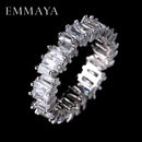 EMMAYA Women's Luxury Wedding Ring with AAA Cz Fashion Party Jewelry Charm New Arrival