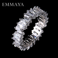 EMMAYA Women's Luxury Wedding Ring with AAA Cz Fashion Party Jewelry Charm New Arrival