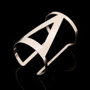 DIEZI Bijoux Gypsy Fashion Gold Silver Plated Punk Hip Hop Cuff Wide Men Bangles Arm Bracelet for Women Bracelets & Bangles
