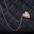 Hollow Heart Pendant Necklaces Fashion Jewelry LOVE Collares Geometric Charm Necklace Bijoux Gift Wholesale Neck Jewelry
