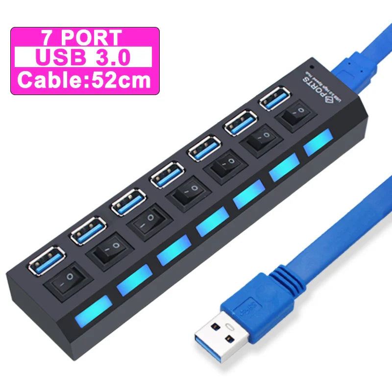 3.0 USB 7 port