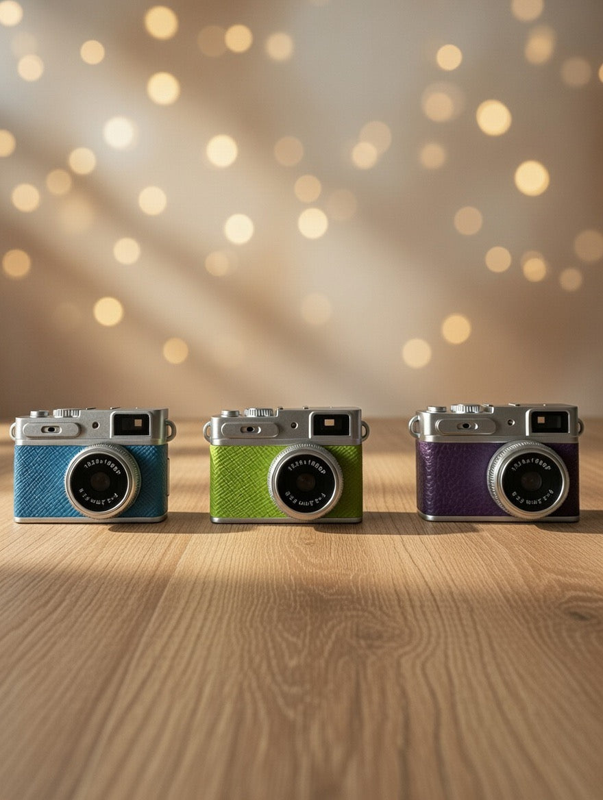 Mini Retro Kamera G1 + 32GB SD Karte - Neu & OVP