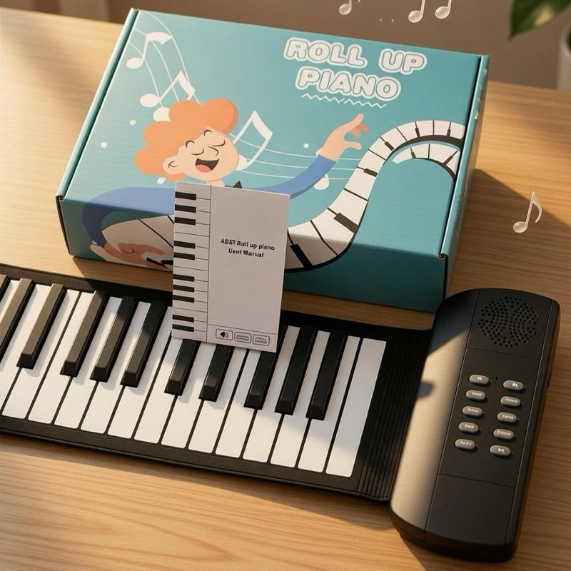 Keyboard Roll‑Up flexibel – 49/61 Tasten – USB/Batterie – NEU – OKON