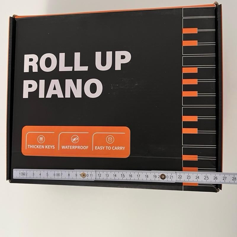 PIANEO U10 Flexibles 88‑Tasten Piano – Akku & Bluetooth