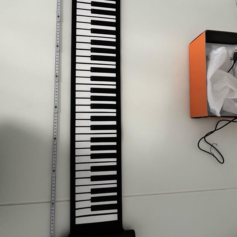 PIANEO U10 Flexibles 88‑Tasten Piano – Akku & Bluetooth