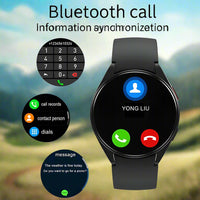 KESHUYOU Pro Smartwatch 2025 – Stylish Bluetooth Call Watch for Men & Women with Health Monitor & Sports Mode