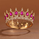 Bridal Headwear Multicolor Luxurious Style Exquisite Ladies' Beauty Pageant Wedding Crown
