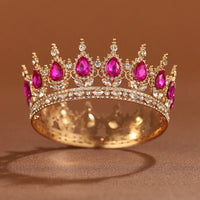 Bridal Headwear Multicolor Luxurious Style Exquisite Ladies' Beauty Pageant Wedding Crown