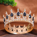 Baroque Crystal Tiaras And Crowns Headband Rhinestone Prom Diadem Crown Bridal Wedding Hair Accessories Jewelry Crown Tiara Gift