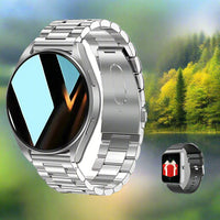 KESHUYOU Pro Smartwatch 2025 – Stylish Bluetooth Call Watch for Men & Women with Health Monitor & Sports Mode