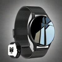 KESHUYOU Pro Smartwatch 2025 – Stylish Bluetooth Call Watch for Men & Women with Health Monitor & Sports Mode