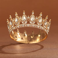 Bridal Headwear Multicolor Luxurious Style Exquisite Ladies' Beauty Pageant Wedding Crown