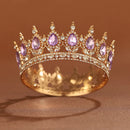 Bridal Headwear Multicolor Luxurious Style Exquisite Ladies' Beauty Pageant Wedding Crown