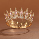 Bridal Headwear Multicolor Luxurious Style Exquisite Ladies' Beauty Pageant Wedding Crown