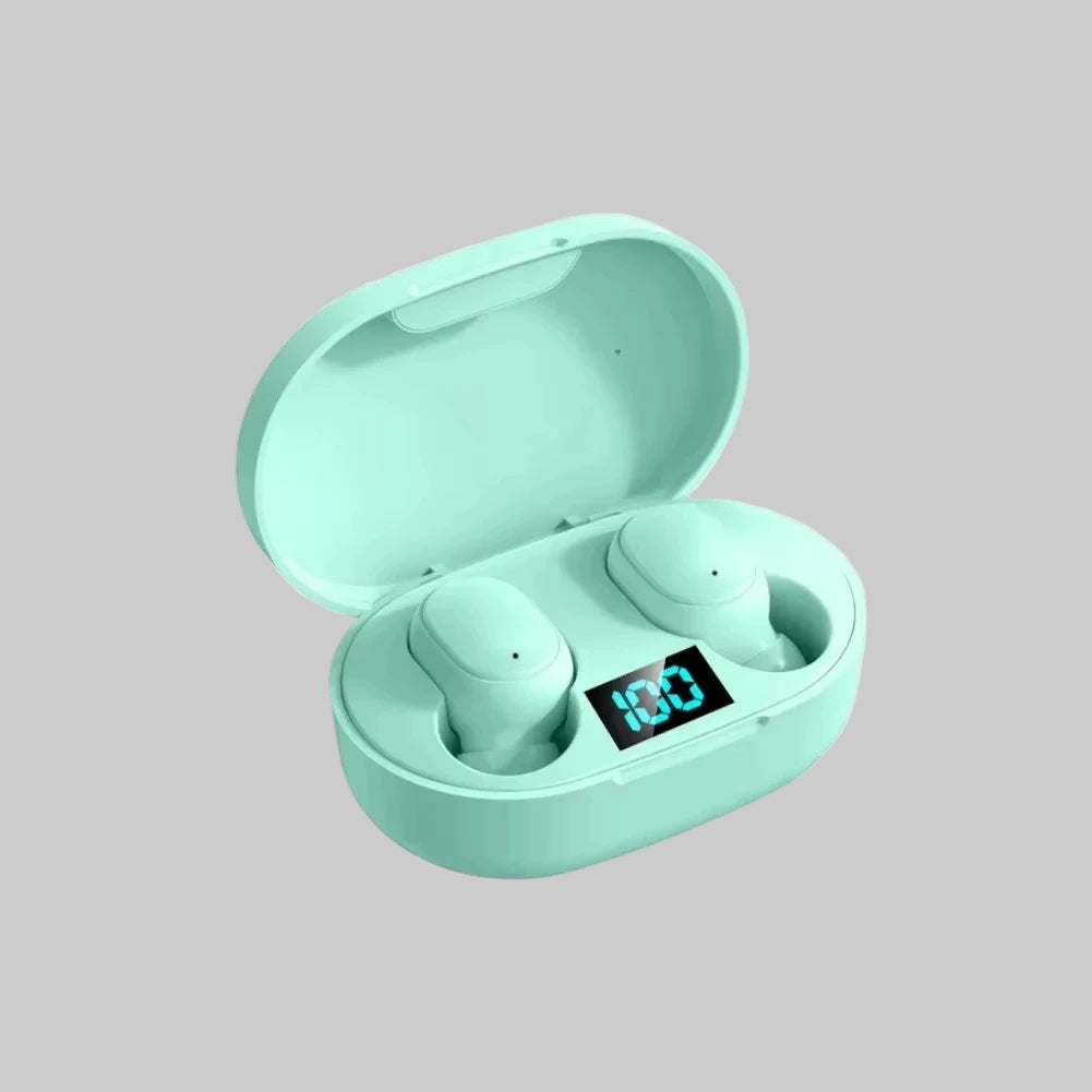 E6S TWS Bluetooth-Kopfhörer – Kabelloses Headset mit Mikrofon & Geräuschunterdrückung, kompatibel mit Xiaomi & iPhone