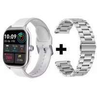 Smartwatch für Android & iOS – 1,83” HD-Touchscreen, Bluetooth-Anruf, Nachrichtenalarm, Musiksteuerung, Sportmodi – Geschenkidee für Damen & Herren
