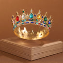 Bridal Headwear Multicolor Luxurious Style Exquisite Ladies' Beauty Pageant Wedding Crown