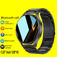 KESHUYOU Pro Smartwatch 2025 – Stylish Bluetooth Call Watch for Men & Women with Health Monitor & Sports Mode