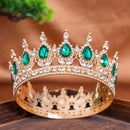 Baroque Crystal Tiaras And Crowns Headband Rhinestone Prom Diadem Crown Bridal Wedding Hair Accessories Jewelry Crown Tiara Gift