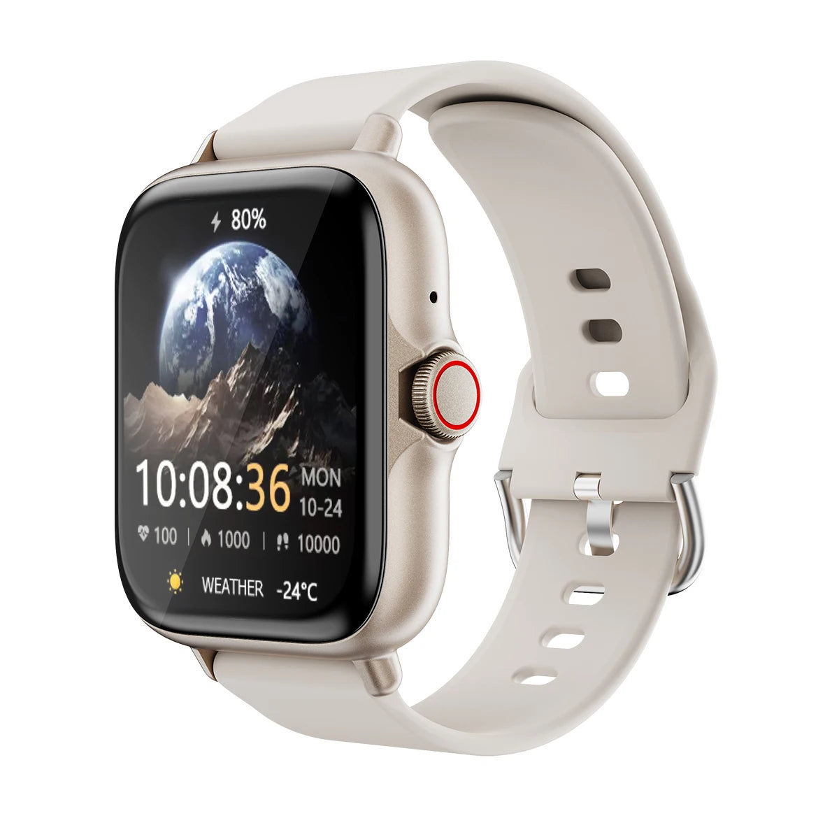 Wasserdichte Smartwatch mit Anruf & Nachrichten