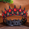 Baroque Crystal Tiaras And Crowns Headband Rhinestone Prom Diadem Crown Bridal Wedding Hair Accessories Jewelry Crown Tiara Gift