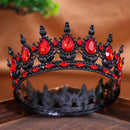 Baroque Crystal Tiaras And Crowns Headband Rhinestone Prom Diadem Crown Bridal Wedding Hair Accessories Jewelry Crown Tiara Gift
