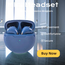 TWS Bluetooth Earphones Wireless Bluetooth Headset Noise Cancelling Earbuds with Mic Wireless Headphones