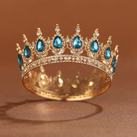 Bridal Headwear Multicolor Luxurious Style Exquisite Ladies' Beauty Pageant Wedding Crown