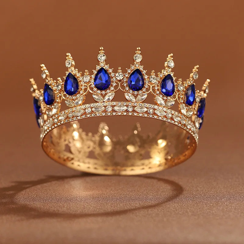 Bridal Headwear Multicolor Luxurious Style Exquisite Ladies' Beauty Pageant Wedding Crown
