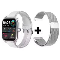 Smartwatch für Android & iOS – 1,83” HD-Touchscreen, Bluetooth-Anruf, Nachrichtenalarm, Musiksteuerung, Sportmodi – Geschenkidee für Damen & Herren