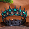 Baroque Crystal Tiaras And Crowns Headband Rhinestone Prom Diadem Crown Bridal Wedding Hair Accessories Jewelry Crown Tiara Gift
