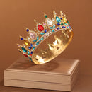 Bridal Headwear Multicolor Luxurious Style Exquisite Ladies' Beauty Pageant Wedding Crown