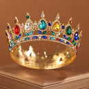 Bridal Headwear Multicolor Luxurious Style Exquisite Ladies' Beauty Pageant Wedding Crown