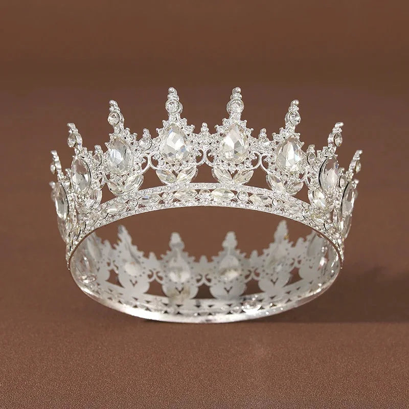 Bridal Headwear Multicolor Luxurious Style Exquisite Ladies' Beauty Pageant Wedding Crown
