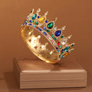 Bridal Headwear Multicolor Luxurious Style Exquisite Ladies' Beauty Pageant Wedding Crown
