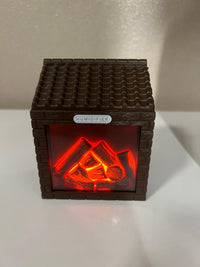 Mini-Kamin Luftbefeuchter mit Flammen-Effekt