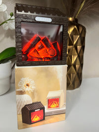 Mini-Kamin Luftbefeuchter mit Flammen-Effekt
