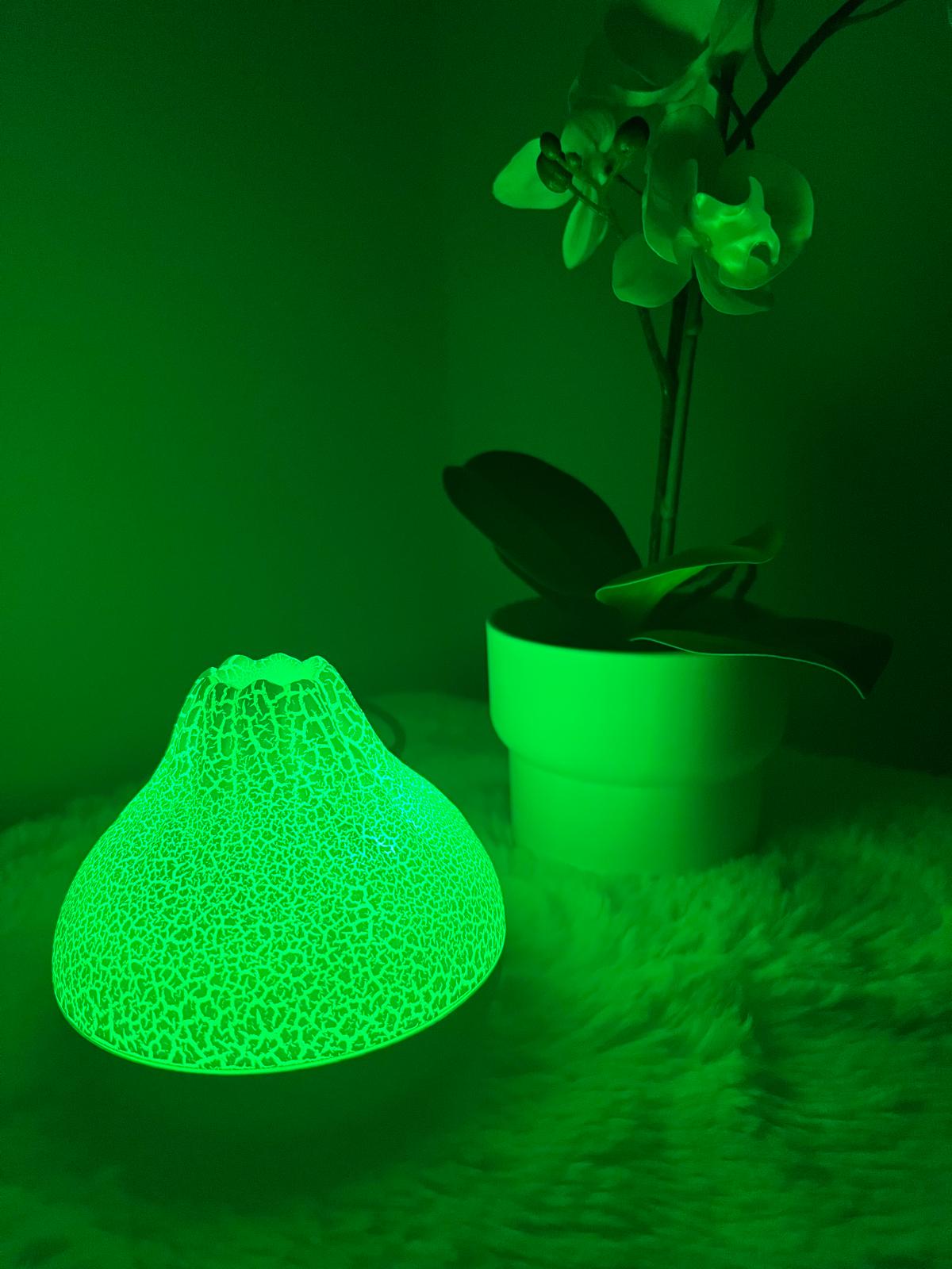 Vulkan Humidifier Flame Nebel 300ml – 7 Farben LED & Entspannung