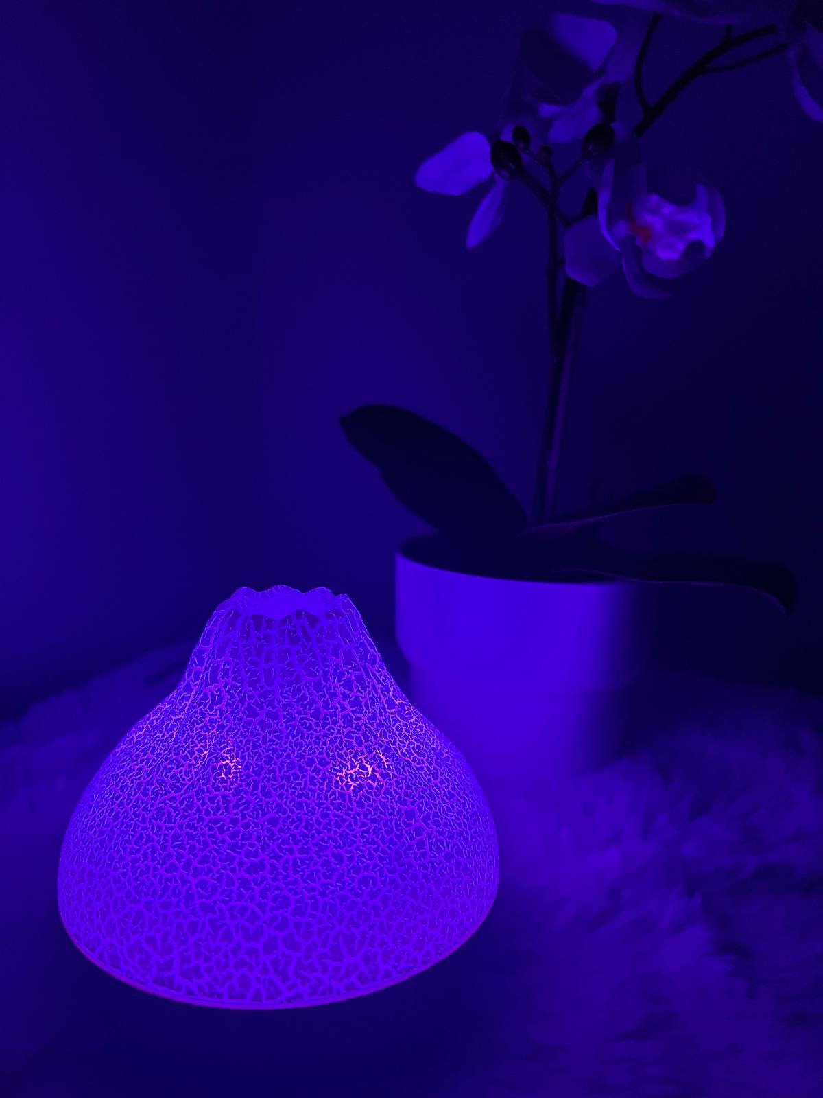 Vulkan Humidifier Flame Nebel 300ml – 7 Farben LED & Entspannung