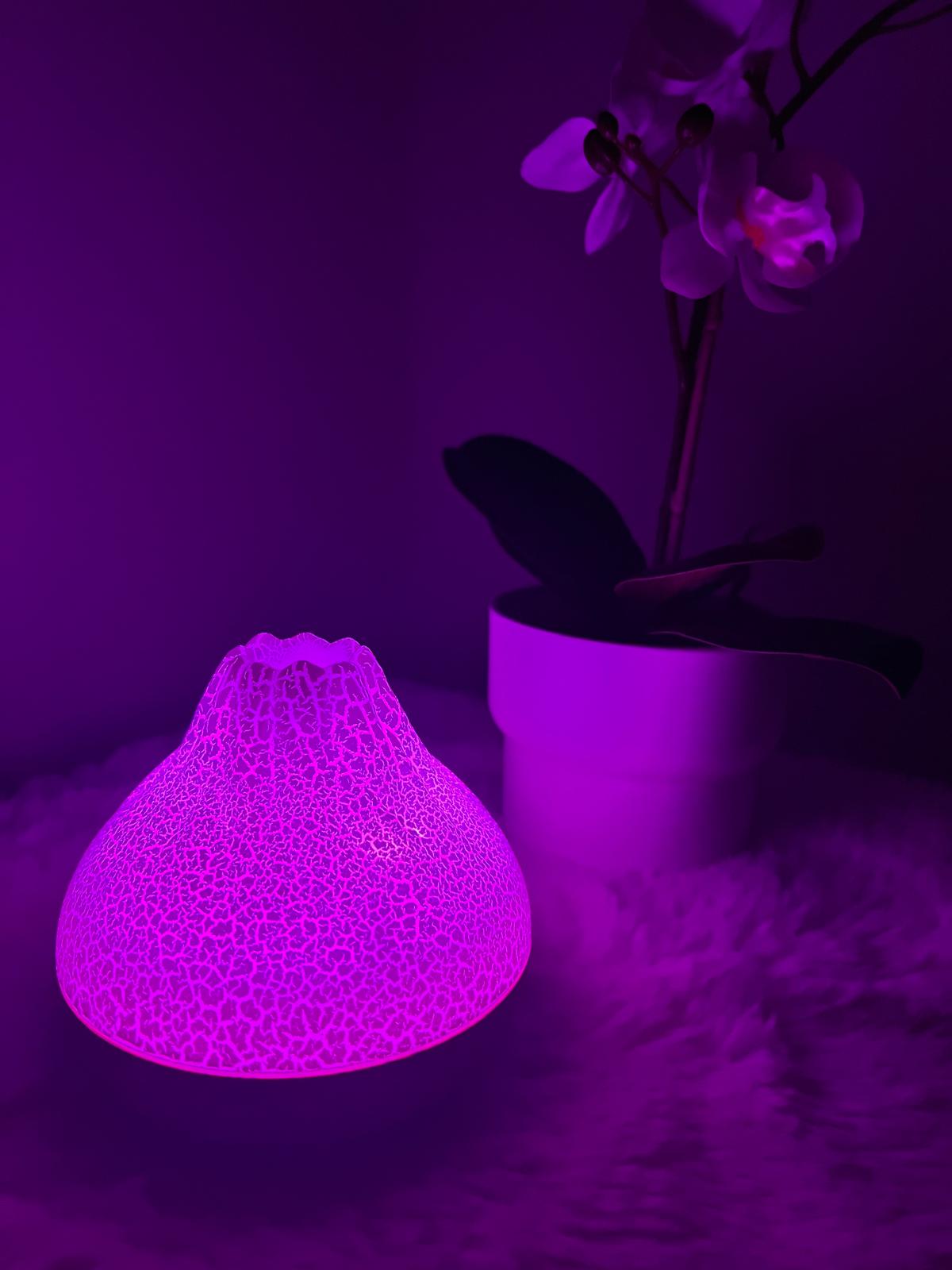 Vulkan Humidifier Flame Nebel 300ml – 7 Farben LED & Entspannung