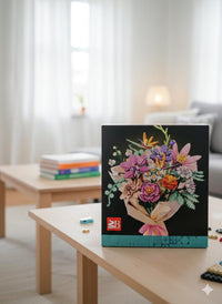 Bunter Blumenstrauß Bausatz – Farbenfrohe Blumenkreation zum Selberbauen!