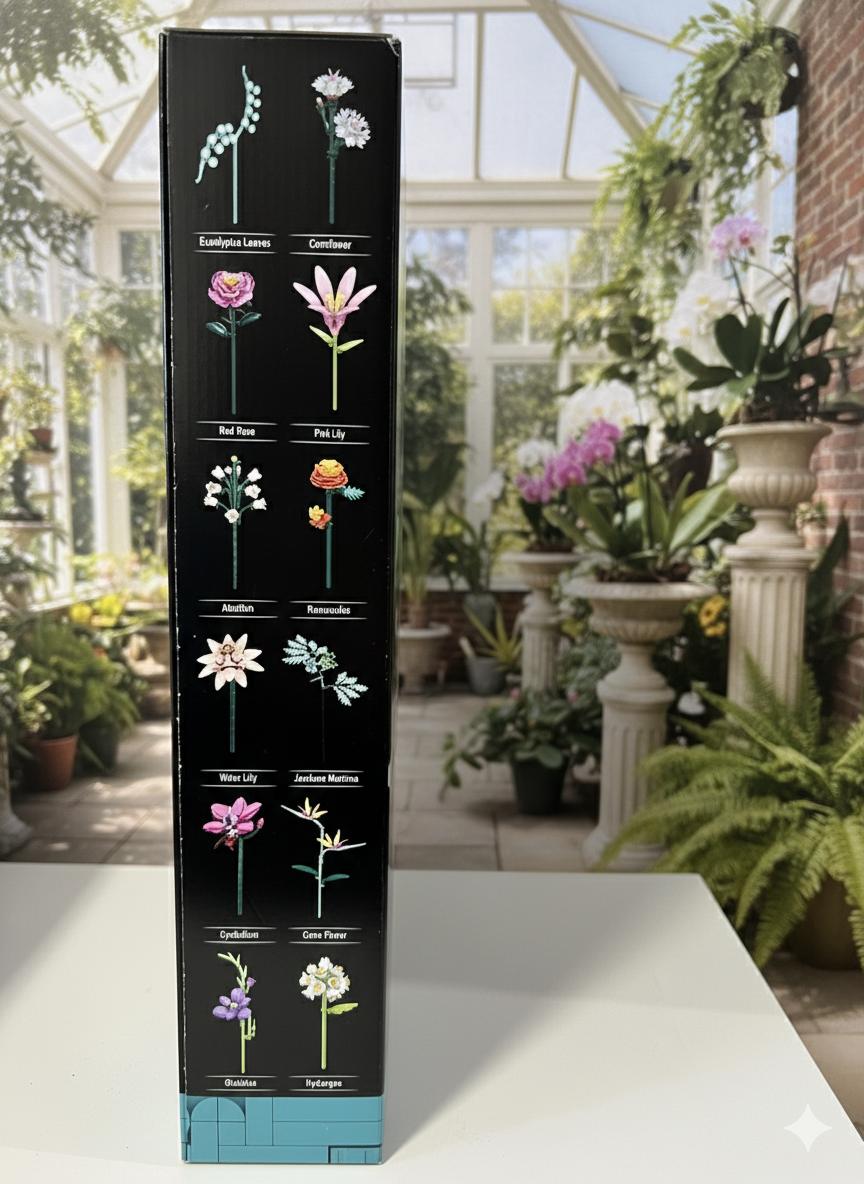 Bunter Blumenstrauß Bausatz – Farbenfrohe Blumenkreation zum Selberbauen!