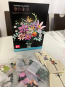 Bunter Blumenstrauß Bausatz – Farbenfrohe Blumenkreation zum Selberbauen!